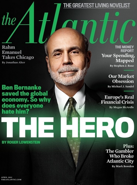 ben bernanke the atlantic cover
